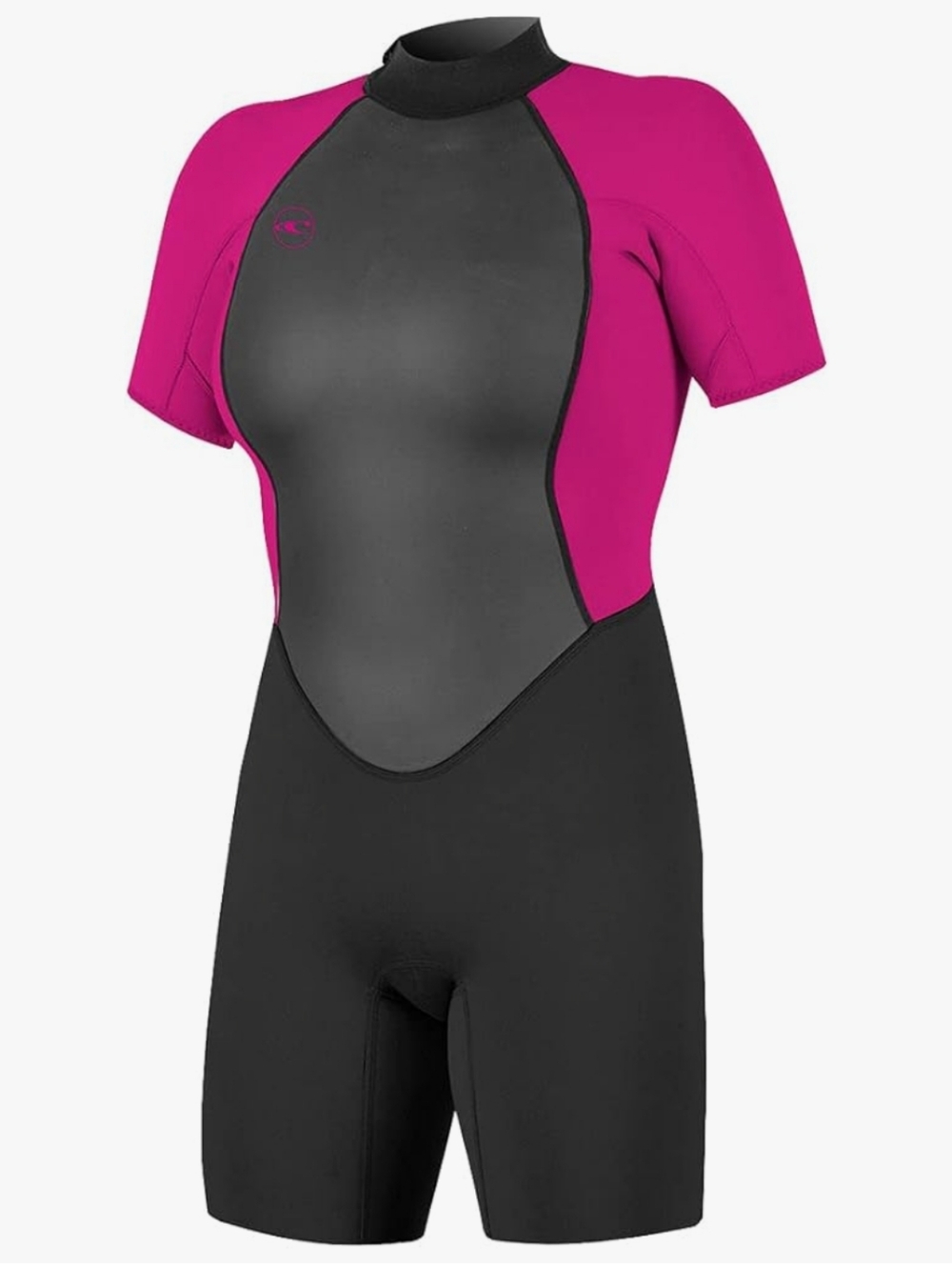 O'Neill Women's Reactor Back Zip Short Sleeve Spring Wetsuit Size 6